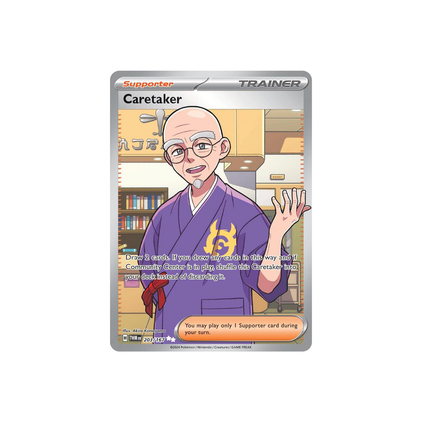 Caretaker (203/167) Pokemon - Scarlet & Violet: Twilight Masquerade