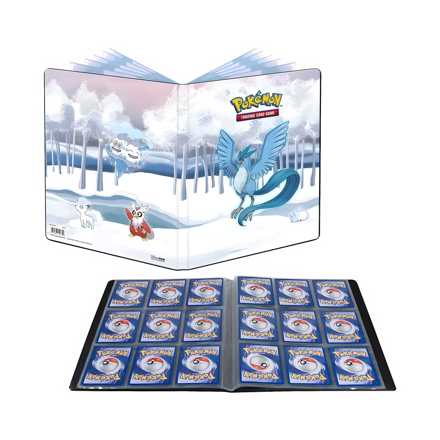 Ultra Pro 9 Pocket Portfolio - Pokemon Frosted Forest