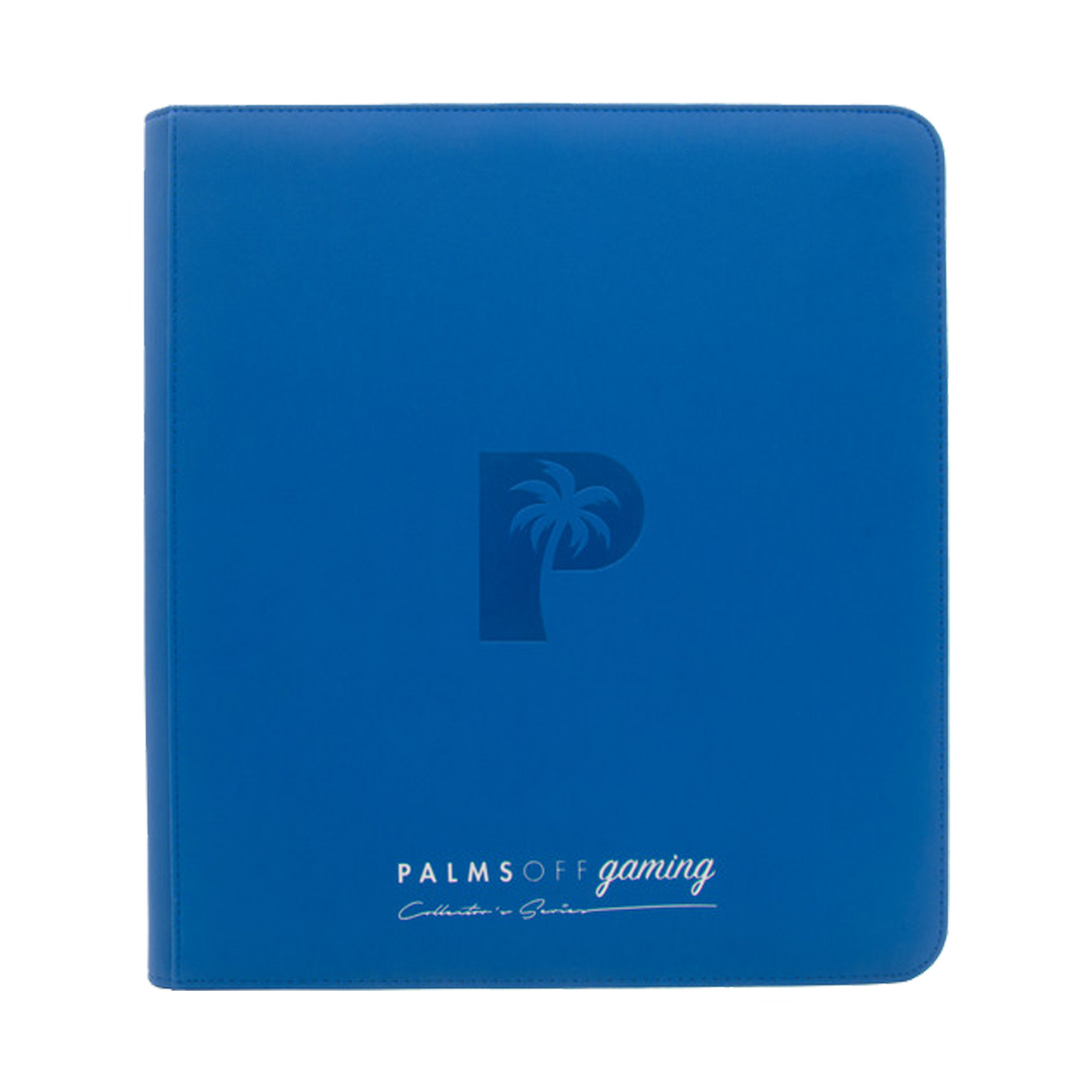 Collector's Series 12 Pocket Zip Trading Card Binder - BLUE