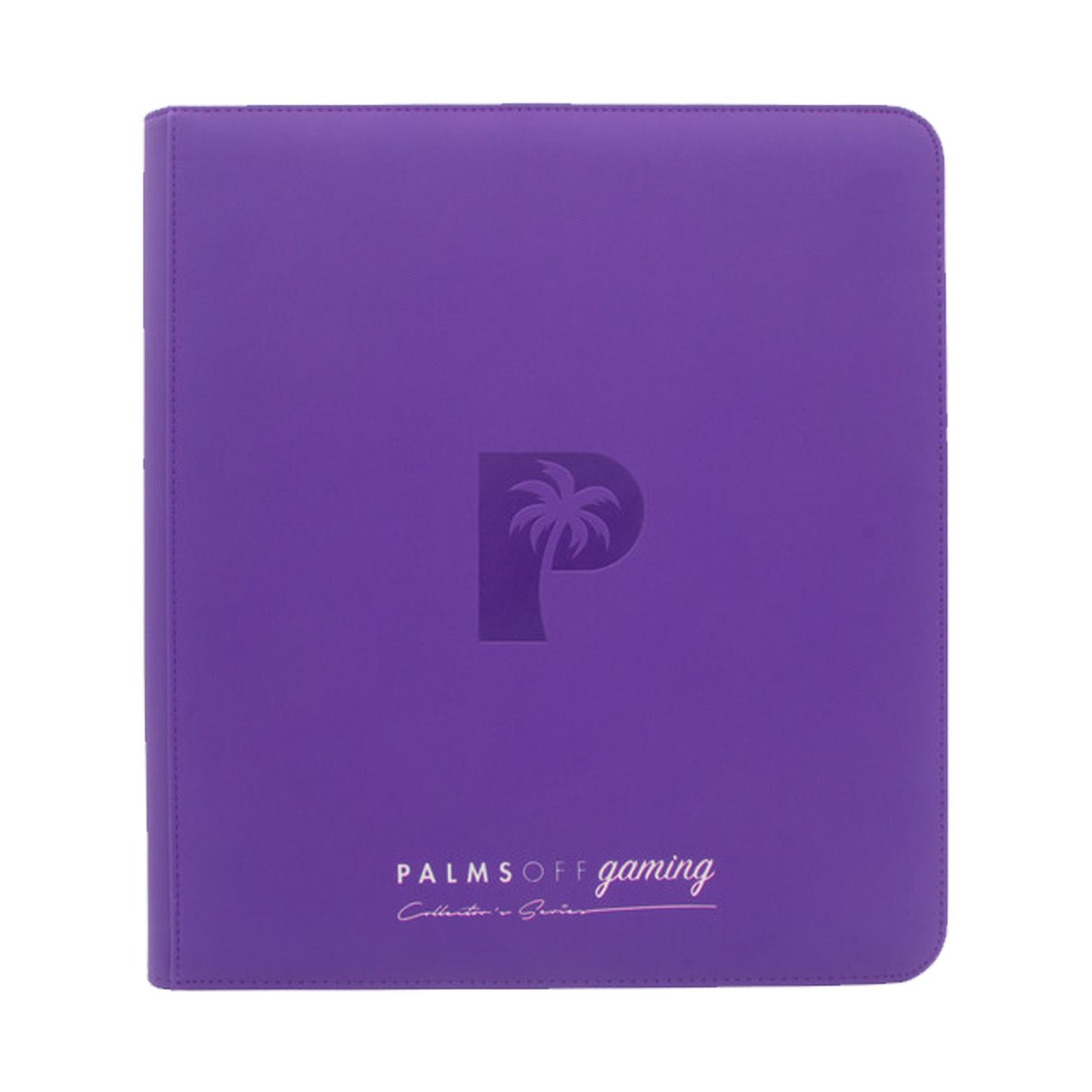 Collector's Series 12 Pocket Zip Trading Card Binder - PURPLE