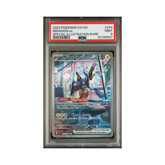 PSA 9 Miraidon EX 244/198 - Scarlet & Violet Base Set