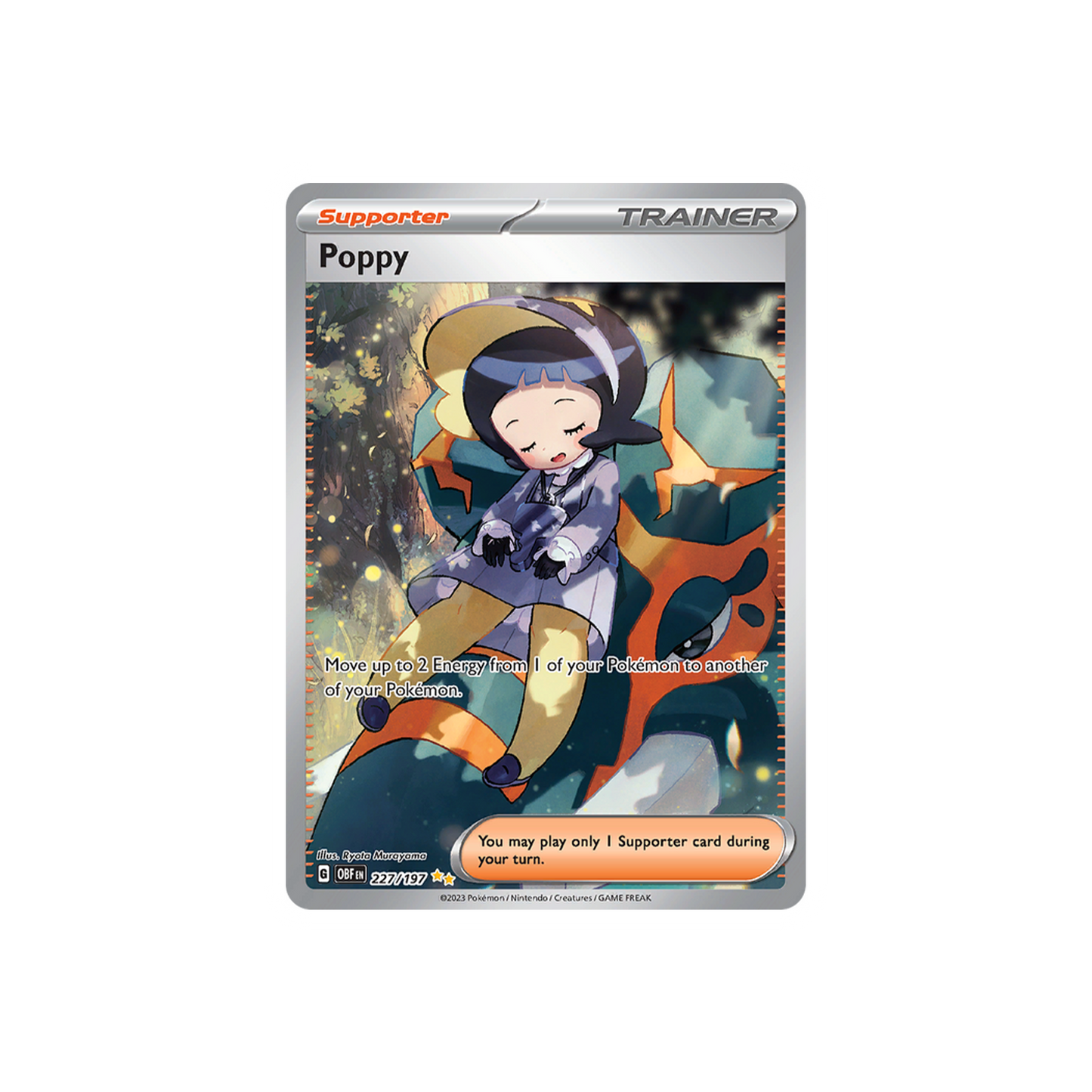 Poppy (227/197) Pokemon - Scarlet & Violet: Obsidian Flames