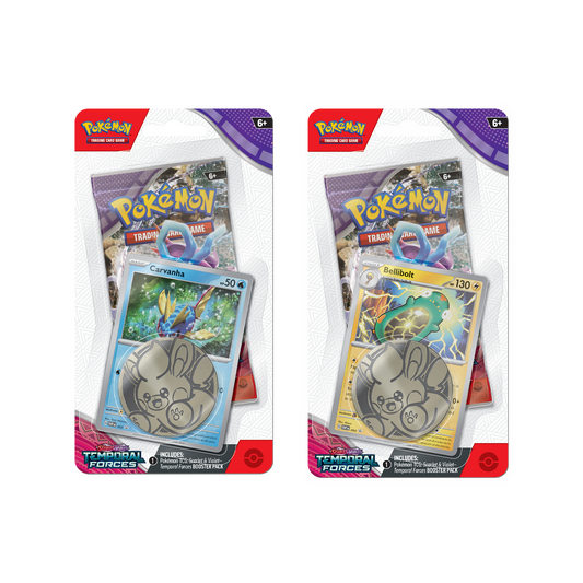 Pokemon TCG - Scarlet & Violet: Temporal Forces Checklane Blisters