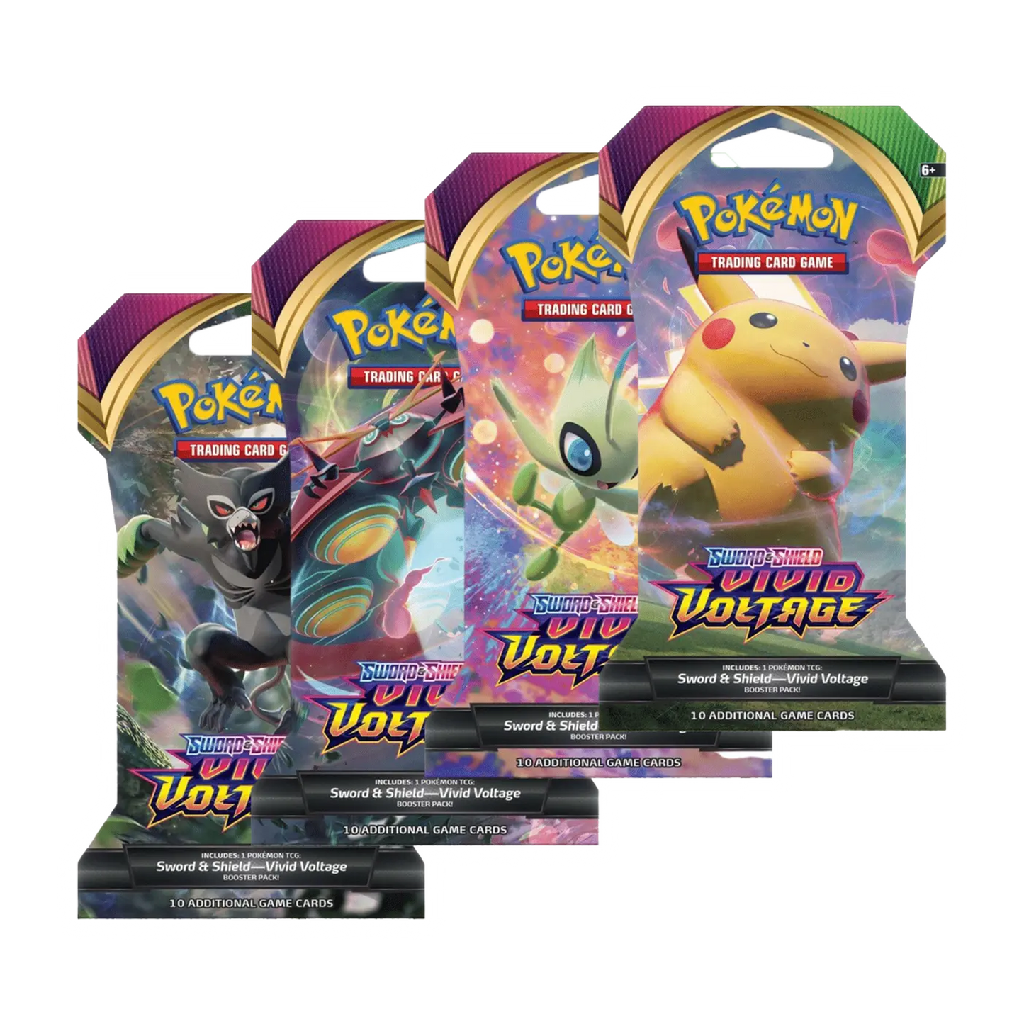 Pokemon TCG - Sword & Shield Vivid Voltage Blister Packs (Assorted)